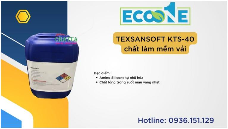 TEXSANSOFT KTS-40 chất làm mềm vải